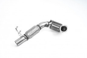 Milltek Sport Downpipe 1. diel výfuku AWD VW Golf 7 R Variant SEAT Leon ST Cupra 5F - so športovým katalyzátorom a EC schválením na Milltek catback