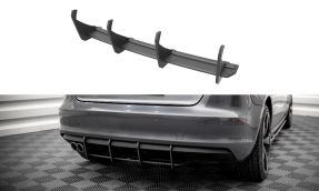 Maxton Design difúzor zadného nárazníka Street Pro AUDI A3 8V Sportback - čierny   