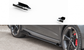 Maxton Design krídielka bočných prahových líšt AUDI RS3 8V Sportback - čierny lesklý