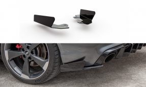 Maxton Design zadné bočné krídielka AUDI RS3 8V Sportback - čierny lesklý