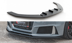 Maxton Design spoiler predného nárazníka Racing Durability AUDI RS3 8V Sportback - čierny 