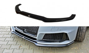 Maxton Design spoiler predného nárazníka AUDI RS3 8V Sportback Ver.1 - čierny lesklý  