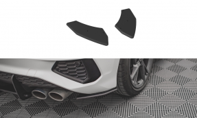 Maxton Design bočné spoilery zadného nárazníka Street Pro AUDI S3 8Y Sportback - čierny 
