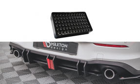 Maxton Design LED brzdové svetlo zadného nárazníka VW Golf VIII GTI - čierny lesklý  