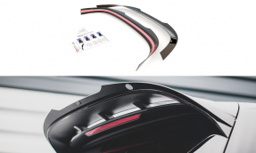 Maxton Design predĺženie strešného spoilera VW Golf VIII GTI CLUBSPORT / R-Performance Ver.2 - čierny lesklý  