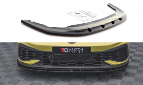 Maxton Design spoiler predného nárazníka VW Golf VIII GTI CLUBSPORT Ver.4 - čierny lesklý