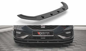 Maxton Design spoiler predného nárazníka Street Pro SEAT Leon 4 FR - čierny 