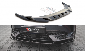 Maxton Design spoiler predného nárazníka CUPRA Formentor Ver.1 - čierny lesklý 