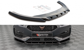 Maxton Design spoiler predného nárazníka CUPRA Leon Ver.3 - čierny lesklý 