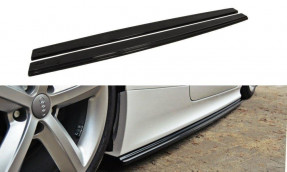 Maxton Design bočné prahové lišty AUDI TTRS 8J - čierny lesklý