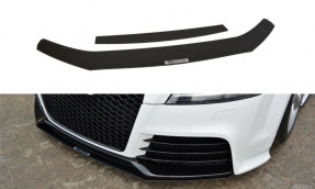 Maxton Design Racing spoiler predného nárazníka AUDI TTRS 8J Ver.1 - čierny 