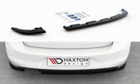 Maxton Design bočné spoilery zadného nárazníka VW Polo AW GTI Ver.2 - čierny lesklý