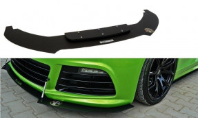 Maxton Design Racing spoiler predného nárazníka VW Scirocco 3 R pred FL - čierny 