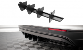 Maxton Design difúzor zadného nárazníka Street Pro VW Tiguan MQB pred FL - čierny 