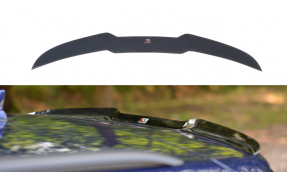 Maxton Design predĺženie strešného spoilera AUDI RS4 B9 Avant - čierny lesklý