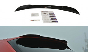 Maxton Design predĺženie strešného spoilera AUDI A4 S-Line / S4 B9 Avant pred FL - čierny lesklý