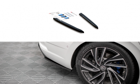 Maxton Design bočné spoilery zadného nárazníka VW Arteon R - čierny lesklý