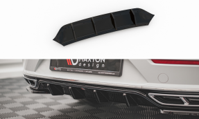 Maxton Design spoiler zadného nárazníka VW Arteon R-Line po FL - čierny lesklý