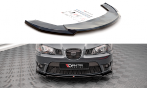 Maxton Design spoiler predného nárazníka SEAT Ibiza CUPRA 6L Ver.3 - čierny lesklý