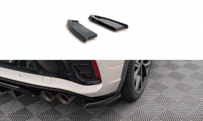 Maxton Design bočné spoilery zadného nárazníka VW T-Roc R po FL - čierny lesklý