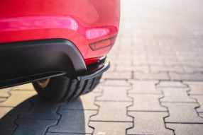 Maxton Design bočné spoilery zadného nárazníka VW Polo GTI 6R pred FL - čierny lesklý