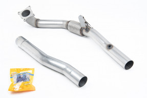 Milltek Sport Downpipe 1. diel výfuku FWD VW Golf 6 GTI SEAT Leon Cupra R 1P - bez katalyzátora na Milltek catback