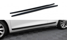 Maxton Design bočné prahové lišty VW Scirocco 3 po FL - čierny lesklý