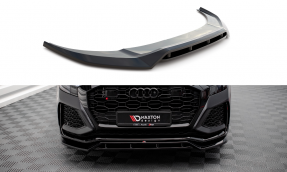 Maxton Design spoiler predného nárazníka AUDI RS Q8 Ver.3 - čierny lesklý  