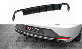 Maxton Design spoiler zadného nárazníka Seat Leon 5F CUPRA Sportstourer pred FL - čierny lesklý