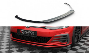 Maxton Design spoiler predného nárazníka VW Golf VII GTI po FL Ver.4 - čierny lesklý