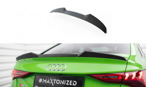 Maxton Design predĺženie zadného veka kufra AUDI RS3 8Y Sedan - carbon