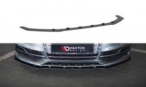 Maxton Design spoiler predného nárazníka Street Pro AUDI A3 S-Line / S3 8V pred FL Sedan - čierny 