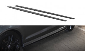 Maxton Design bočné prahové lišty Street Pro AUDI A3 S-Line / S3 8V pred FL Sedan - čierny 