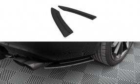 Maxton Design bočné spoilery zadného nárazníka Street Pro AUDI A5 S-Line / S5 B8 Coupe / Cabriolet pred FL - čierny