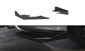 Maxton Design zadné bočné krídielka AUDI S3 8V pred FL Sedan - čierny lesklý