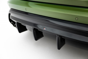 Maxton Design spoiler zadného nárazníka AUDI S3 8Y Sportback po FL - čierny lesklý