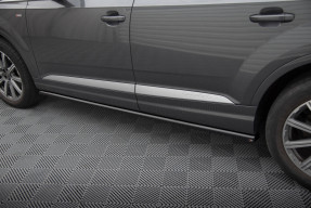 Maxton Design bočné prahové lišty AUDI Q7 4M pred FL - čierny lesklý