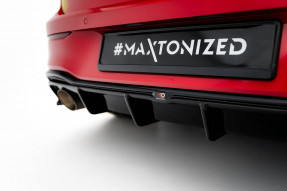 Maxton Design spoiler zadného nárazníka VW Golf VIII GTI CLUBSPORT po FL - čierny lesklý