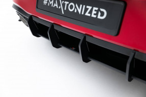 Maxton Design spoiler zadného nárazníka Street Pro VW Golf VIII GTI CLUBSPORT po FL Ver.2 - čierny 