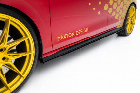Maxton Design bočné prahové lišty Street Pro VW Golf VIII GTI CLUBSPORT po FL - čierny 