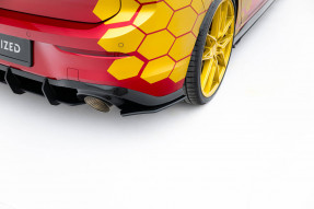 Maxton Design bočné spoilery zadného nárazníka Street Pro VW Golf VIII GTI CLUBSPORT po FL - čierny 