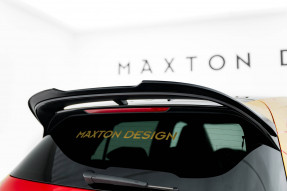 Maxton Design predĺženie strešného spoilera VW Golf VIII GTI CLUBSPORT / R-Performance Ver.2 - čierny lesklý  