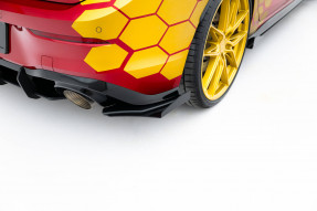 Maxton Design zadné bočné krídielka VW Golf VIII GTI CLUBSPORT po FL - čierny