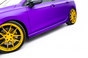 Maxton Design bočné prahové lišty Street Pro VW Golf VIII R po FL - čierny 