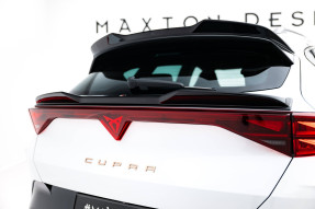 Maxton Design spodné predĺženie strešného spoilera 3D  CUPRA Formentor po FL - čierny lesklý 