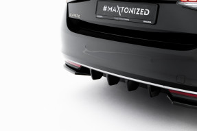 Maxton Design spoiler zadného nárazníka ŠKODA Superb IV - čierny lesklý