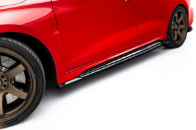 Maxton Design bočné prahové lišty AUDI RS3 8Y Sedan Ver.2 - čierny lesklý