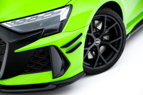 Maxton Design prítlačné krídielka predného nárazníka (canards) Audi RS3 8Y Sportback po FL - čierny 