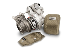 Funk Motorsport tepelná ochrana (tepelný štít) turbodúchadla IHI IS20 / IS38 - titánová