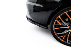 Maxton Design bočné spoilery zadného nárazníka CUPRA Leon ST po FL Ver.6 - čierny lesklý 